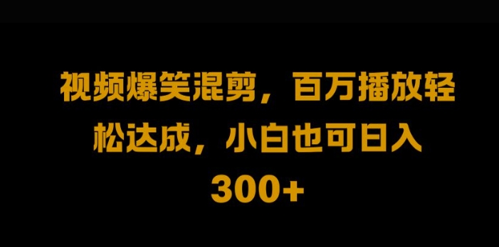 视频号零门槛，爆火视频搬运后二次剪辑，轻松达成日入1k【揭秘】-第一资源库